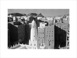 View of buildings at Shibam. ...