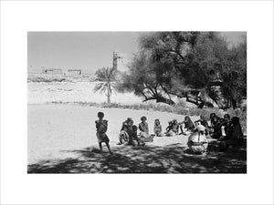 A group of Sa'ar Bedouin ...
