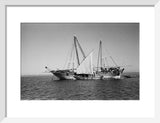 Side view of two dhows ...