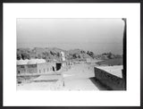 View of the coastal city ...