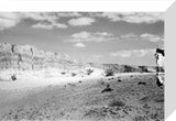 View of the conglomerate cliff ...