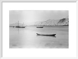 View of moored boats in ...