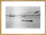 View of moored boats in ...