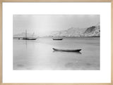 View of moored boats in ...