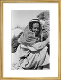 Seated portrait of a tribesman ...
