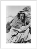 Seated portrait of a tribesman ...