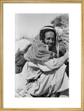 Seated portrait of a tribesman ...