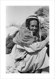 Seated portrait of a tribesman ...