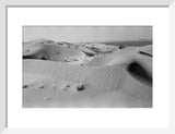 View of dunes along the ...