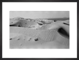 View of dunes along the ...