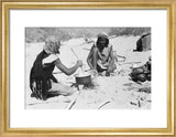 Portrait of two Sa'ar Bedouin ...
