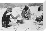 Portrait of two Sa'ar Bedouin ...