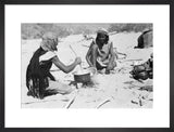 Portrait of two Sa'ar Bedouin ...