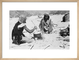 Portrait of two Sa'ar Bedouin ...