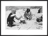 Portrait of two Sa'ar Bedouin ...
