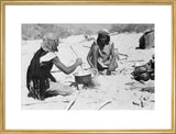 Portrait of two Sa'ar Bedouin ...
