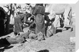 View of Sa'ar Bedouin watering ...