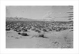 View of a desert plain ...