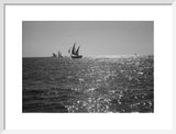 Distant view of booms, large ...