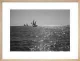 Distant view of booms, large ...