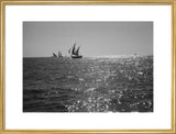 Distant view of booms, large ...