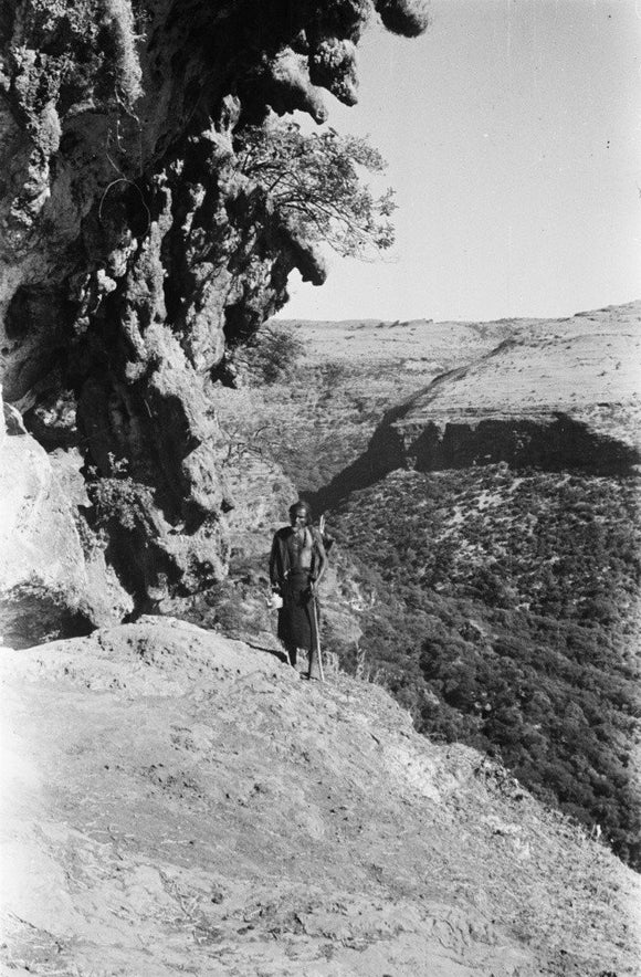 View of a man standing ...