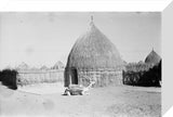 A round hut in a ...