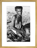 Seated portrait of a tribesman ...