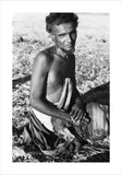 Seated portrait of a tribesman ...