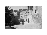 A street in the town ...
