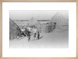 View of huts in Ash ...