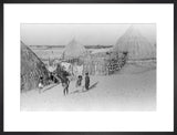 View of huts in Ash ...