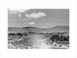 View of the landscape surrounding ...