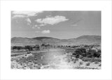 View of the landscape surrounding ...