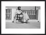 Seated portrait of Wilfred Thesiger ...