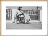 Seated portrait of Wilfred Thesiger ...