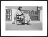Seated portrait of Wilfred Thesiger ...