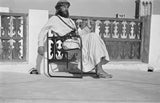 Seated portrait of Wilfred Thesiger ...