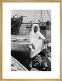 Portrait of a teenaged Arab ...