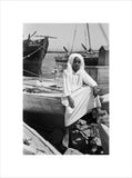 Portrait of a teenaged Arab ...