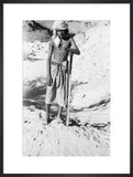 Full length portrait of Salim ...