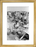 View of potters at an ...