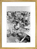 View of potters at an ...
