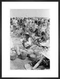 View of potters at an ...