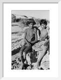 Portrait of two Sa'ar Bedouin ...