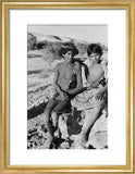 Portrait of two Sa'ar Bedouin ...