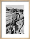 Portrait of two Sa'ar Bedouin ...