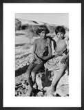 Portrait of two Sa'ar Bedouin ...