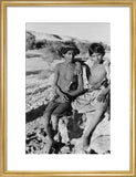 Portrait of two Sa'ar Bedouin ...