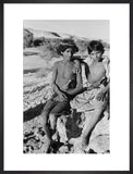 Portrait of two Sa'ar Bedouin ...